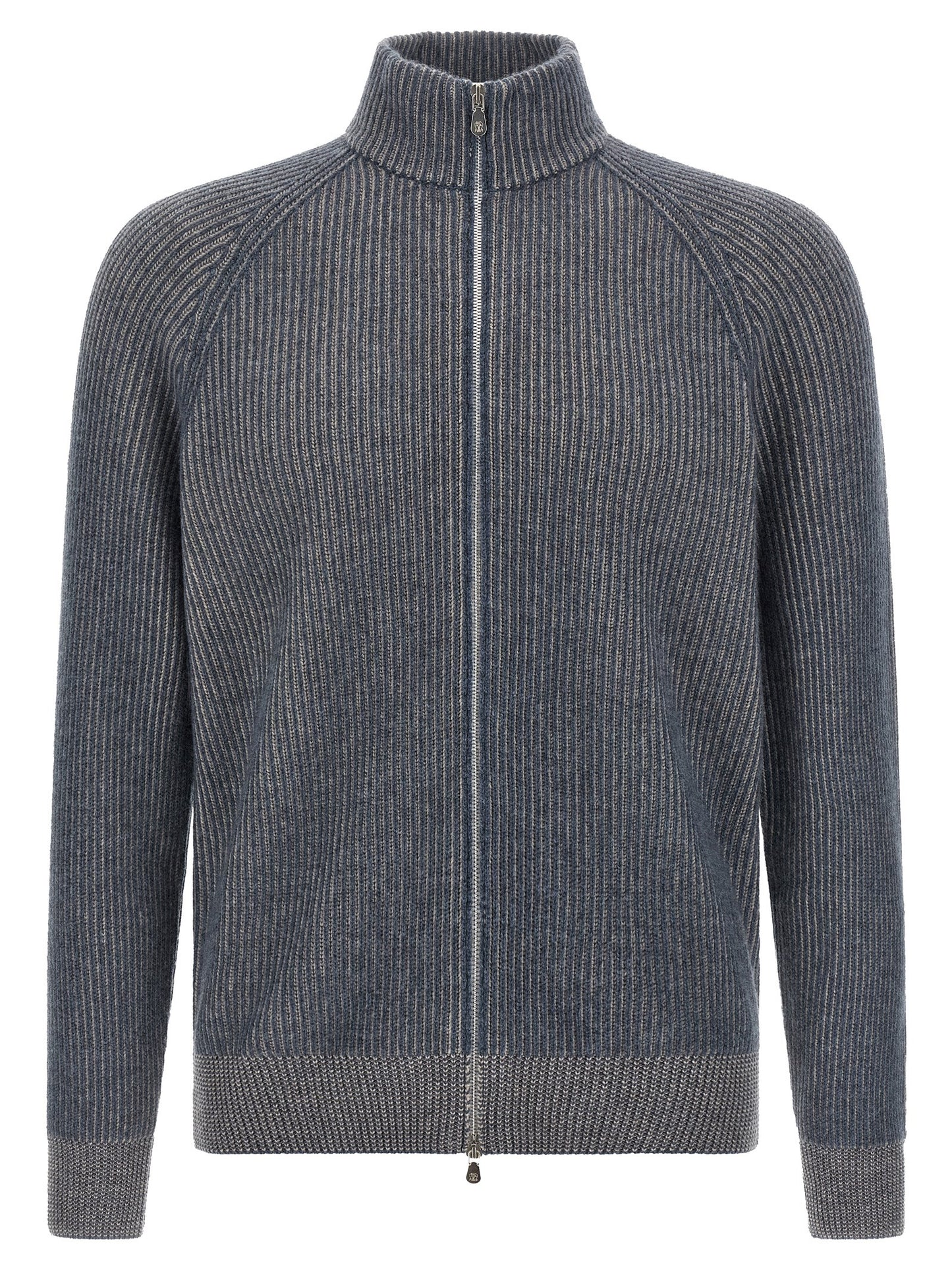 Blue Cashmere Cardigan
