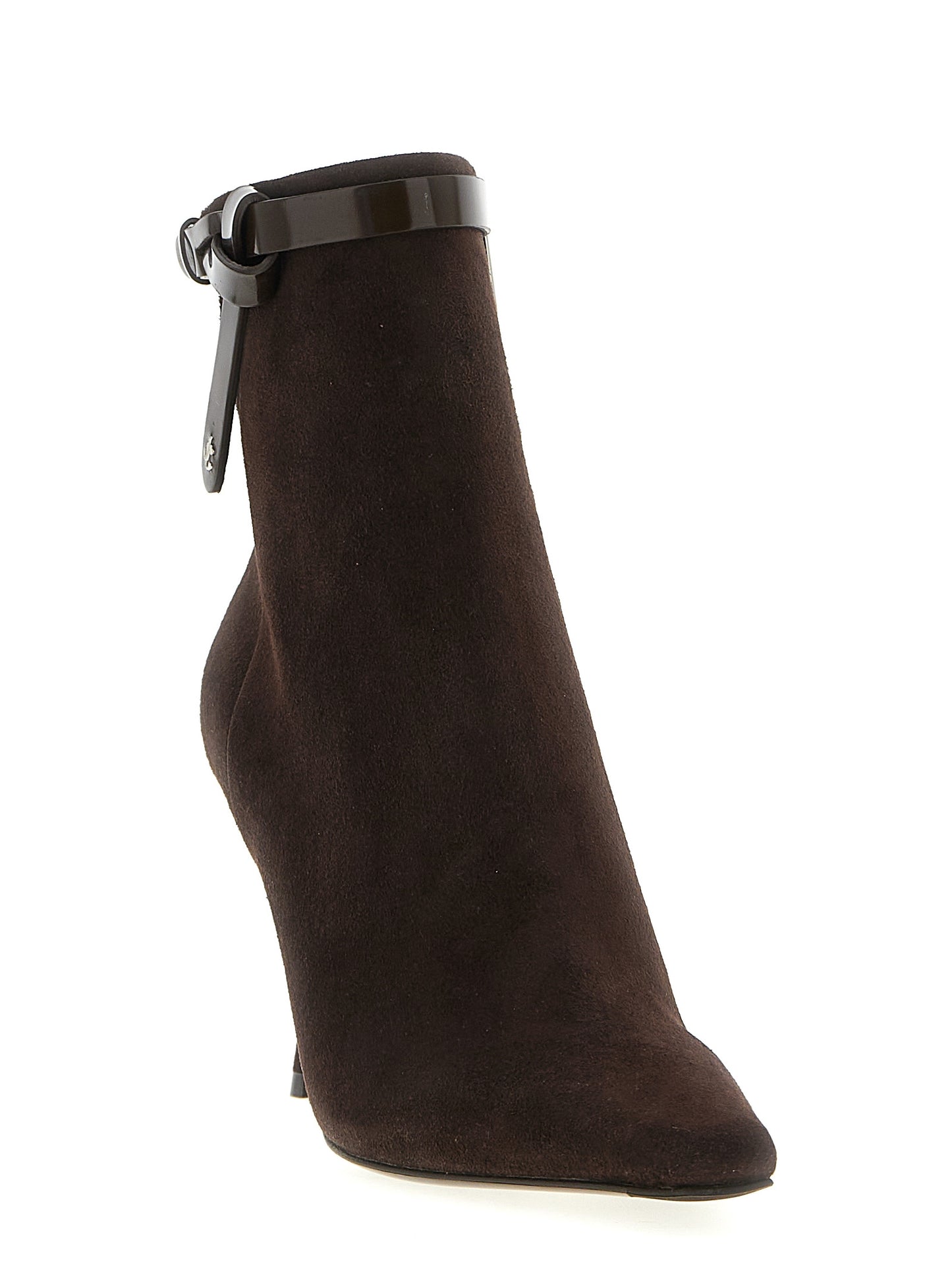 Brown Leather Ankle Boots