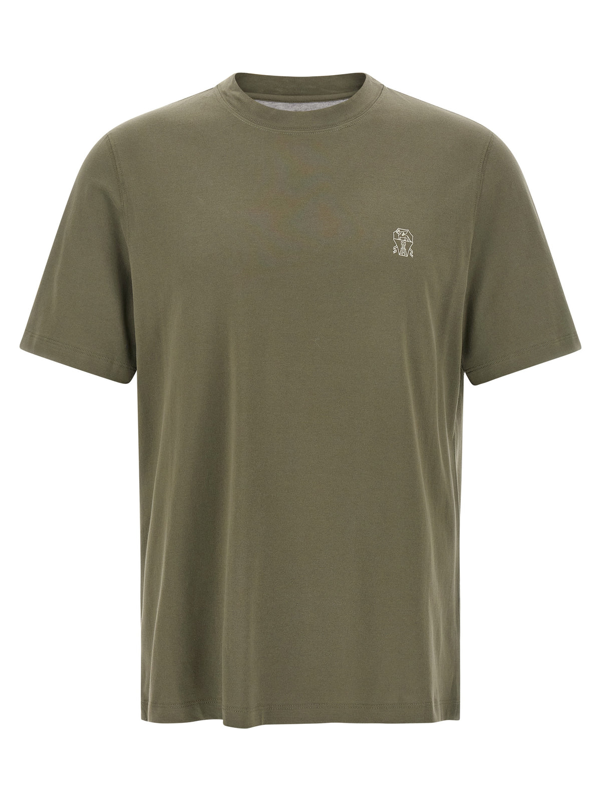 Bicolor Cotton T-Shirt