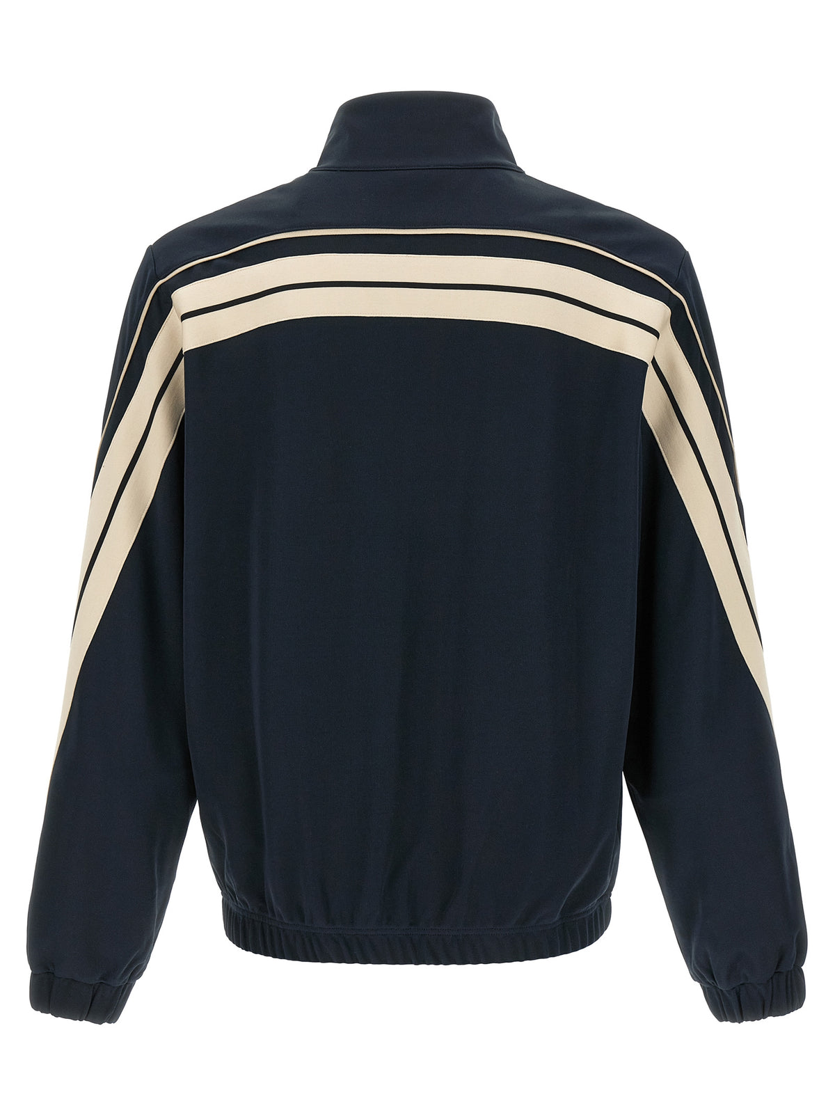 Blue Polyester Sweatshirt