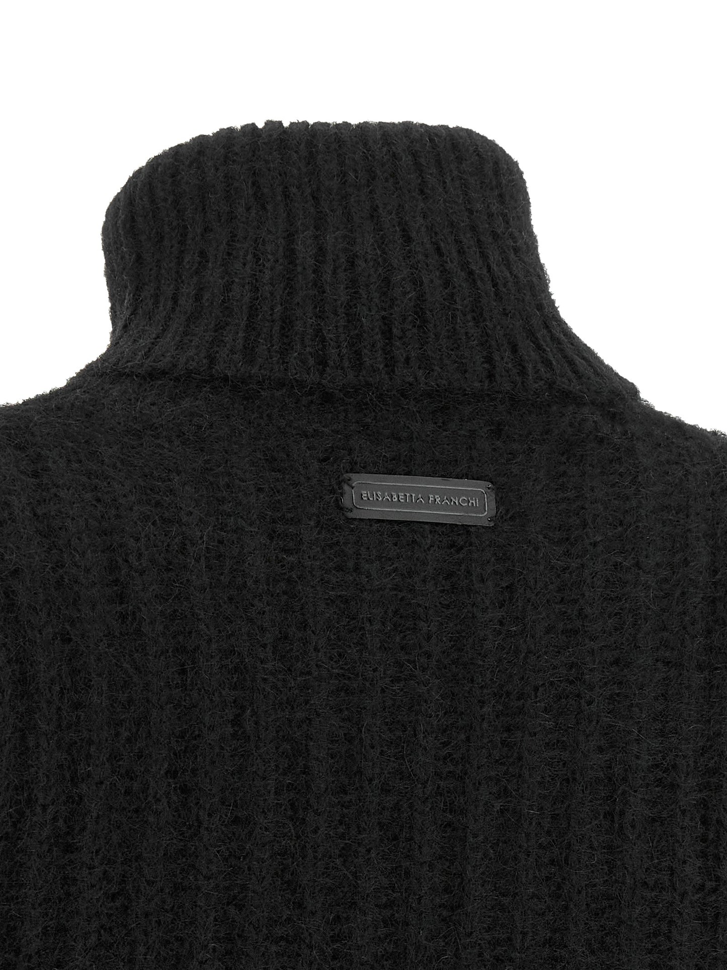 Black Mohair Cardigan