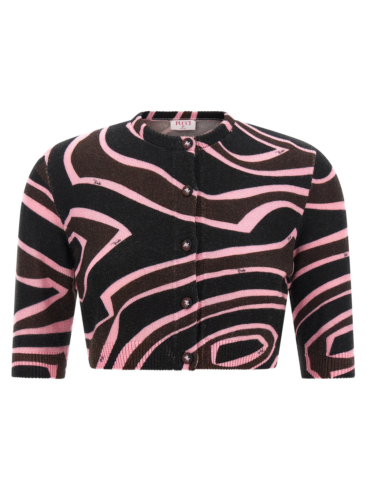 Multicolor Wool Cardigan