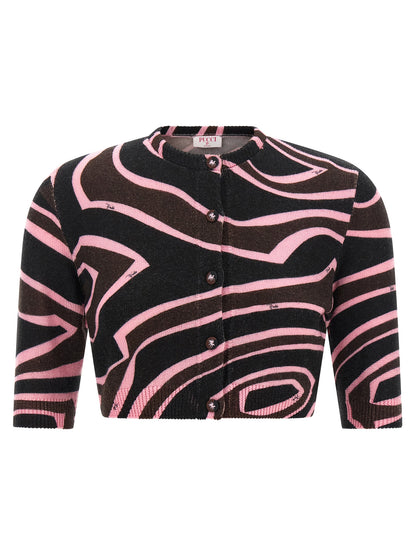 Multicolor Wool Cardigan