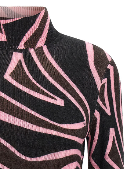 Multicolor Wool Cardigan