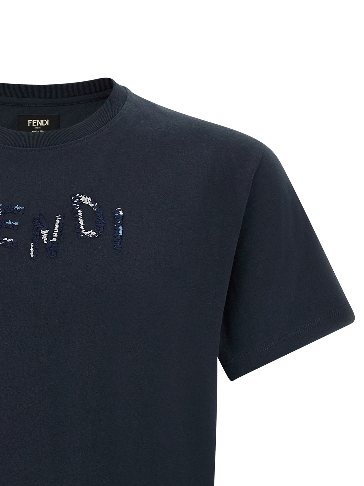 Blue Cotton T-Shirt