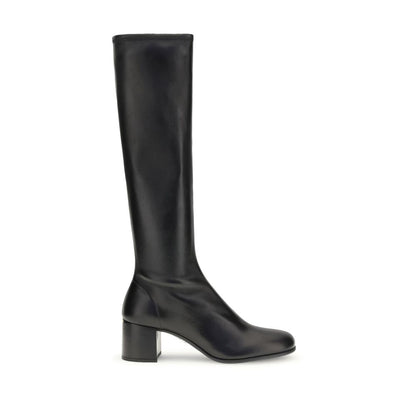 Black Lamb Ovis Aries Ankle Boots