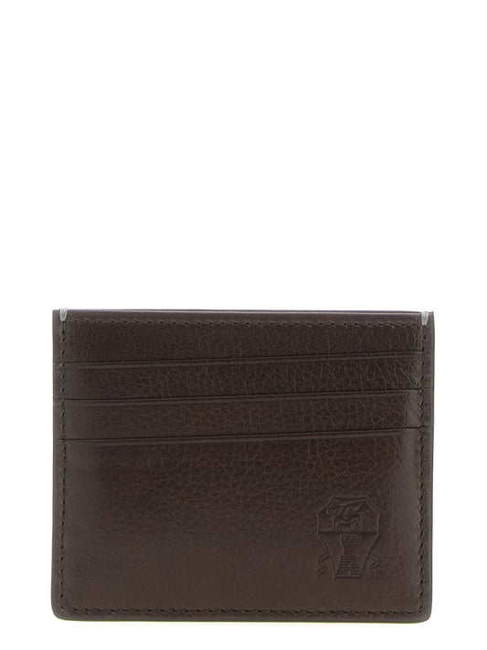 Brown Calfskin Cardholder