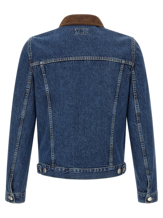 Blue Cotton Denim Jacket