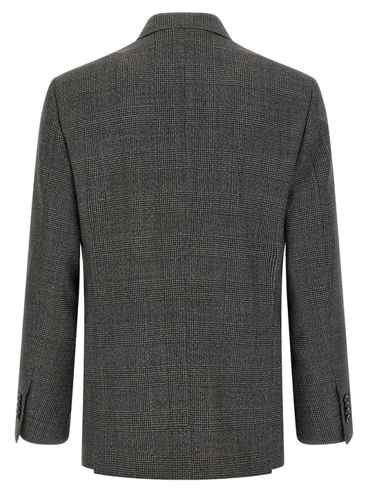 Gray Virgin Wool Two-Piece Suit