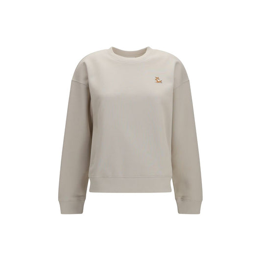 Beige Cotton Sweatshirt