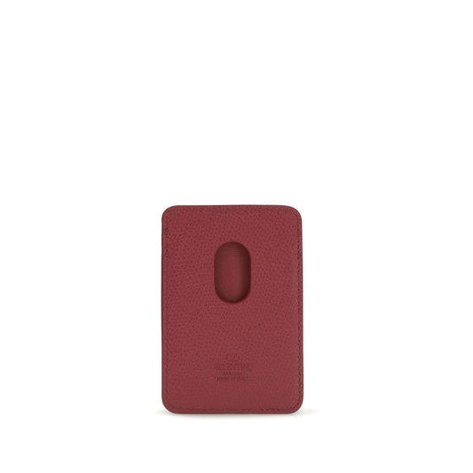 Red Calf Leather Bos Taurus Wallet