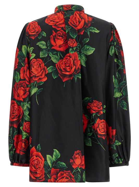 Black Silk Blouse