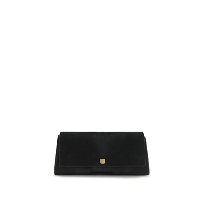 Black Calf Leather Bos Taurus Clutch Bag