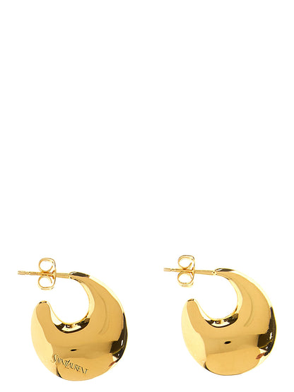 Gold Metal Earrings