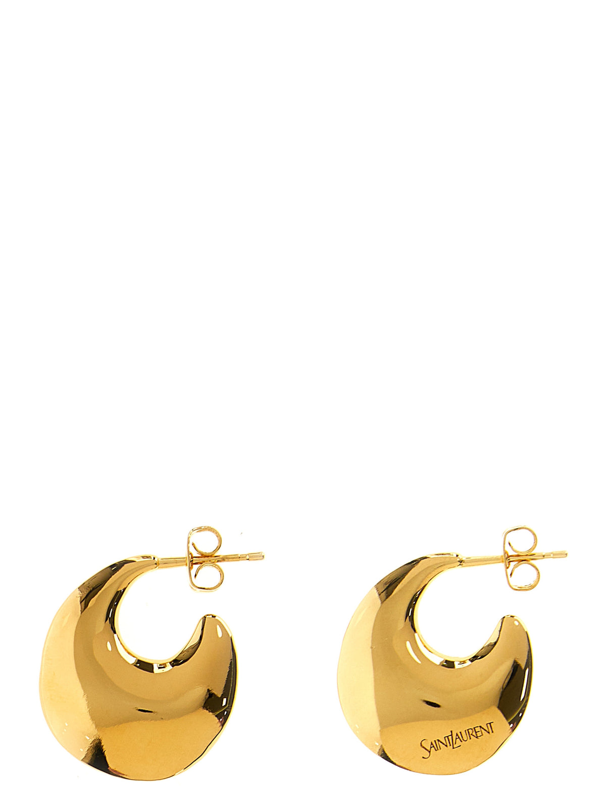 Gold Metal Earrings