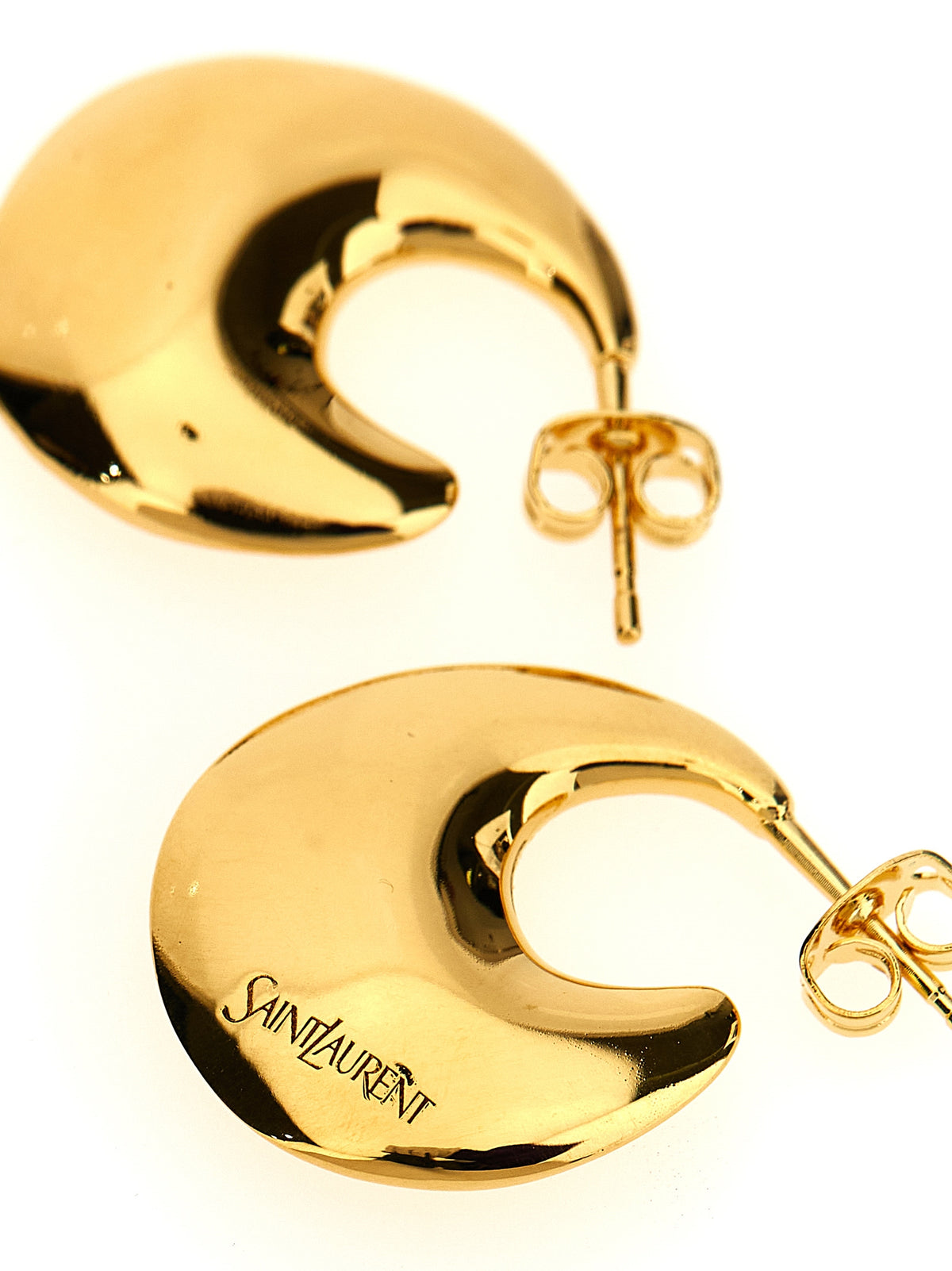 Gold Metal Earrings
