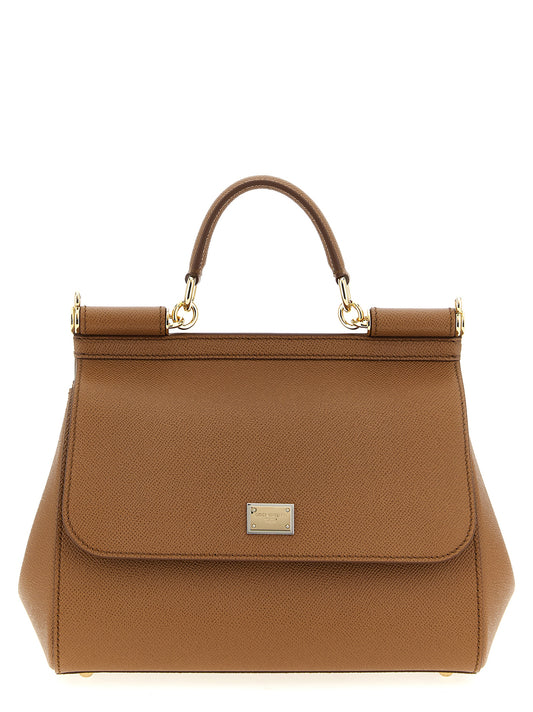 Brown Calfskin Handbag