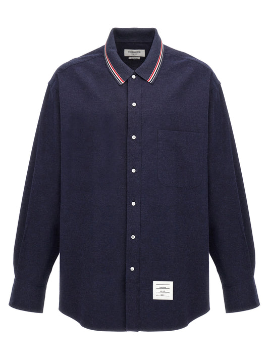Blue Cotton Blouse