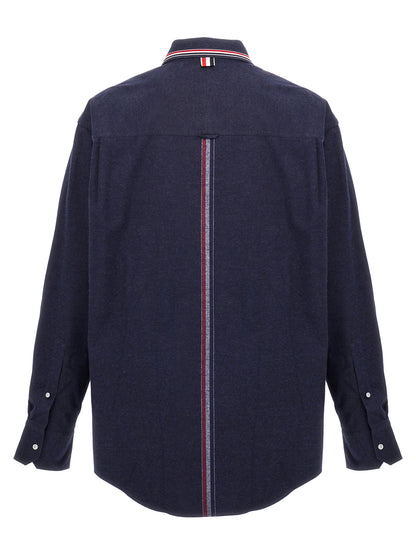 Blue Cotton Blouse