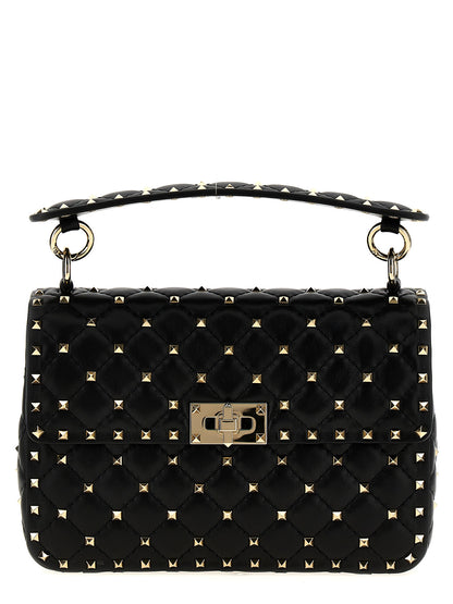 Black Lamb Leather Shoulder Bag