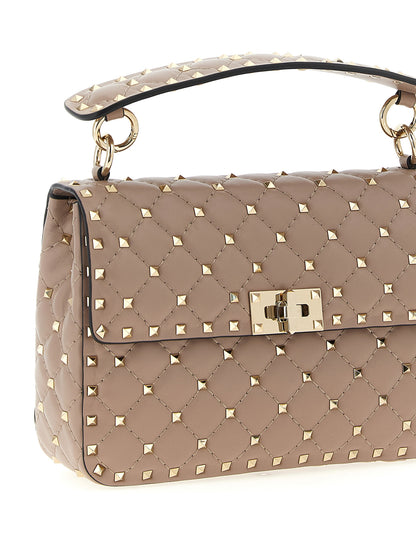 Multicolor Lamb Leather Shoulder Bag