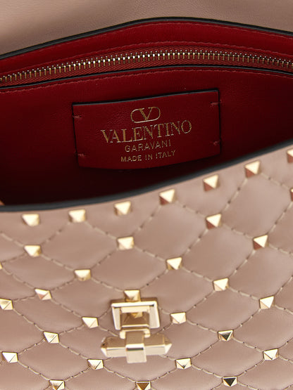 Multicolor Lamb Leather Shoulder Bag