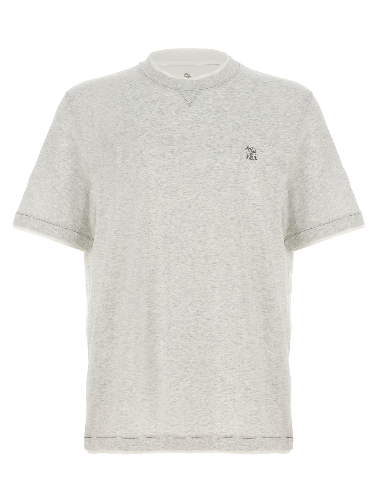 Gray Cotton T-Shirt