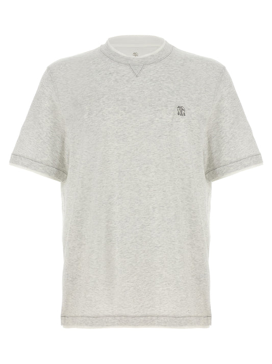 Gray Cotton T-Shirt