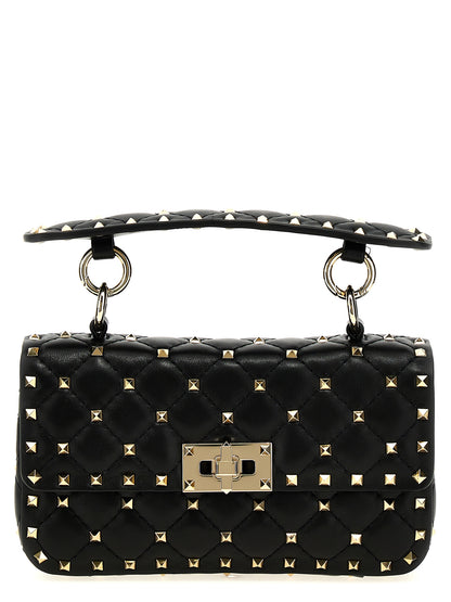 Black Lamb Leather Handbag