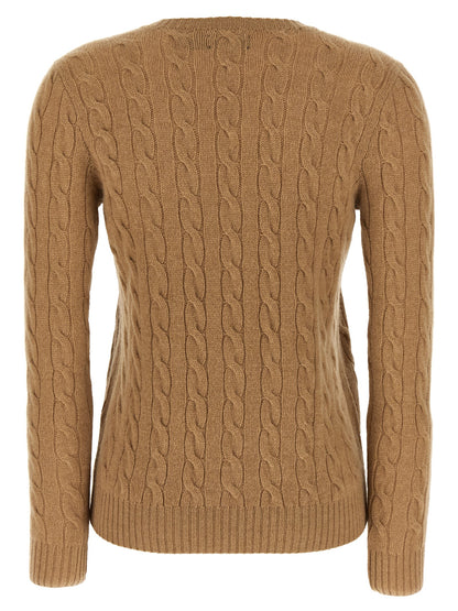 Beige Wool Cardigan