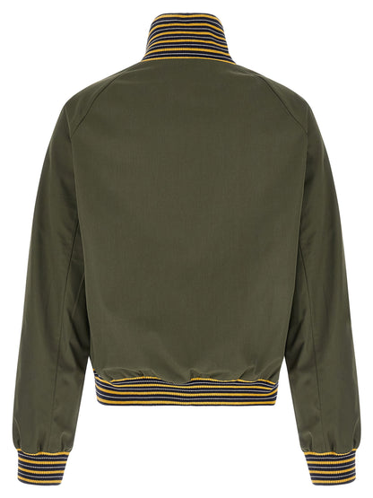Bicolor Polyester Bomber