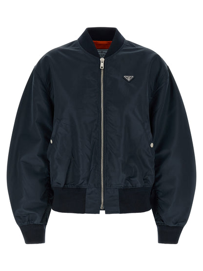 Blue Polyamide Bomber