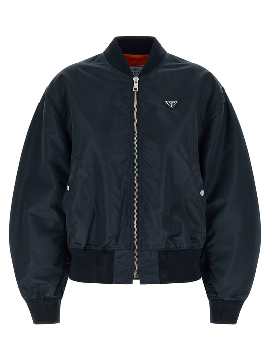 Blue Polyamide Bomber