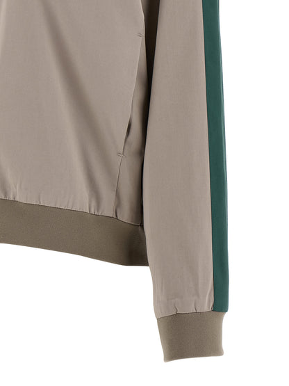 Gray Cotton Bomber