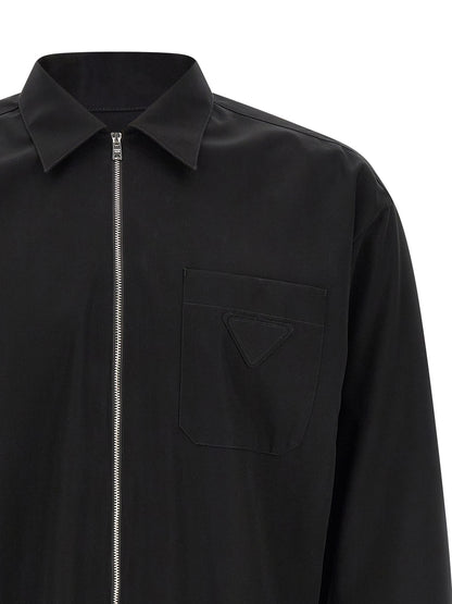 Black Cotton Blouse
