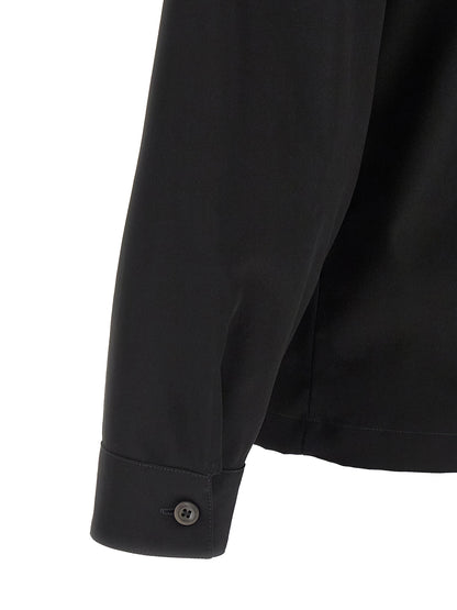 Black Cotton Blouse