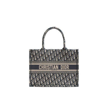 Blue Cotton Tote Bag