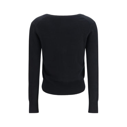 Black Cashmere Cardigan
