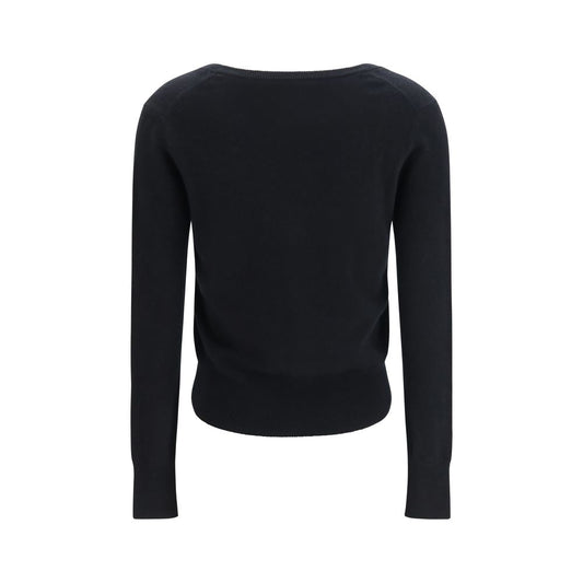 Black Cashmere Cardigan