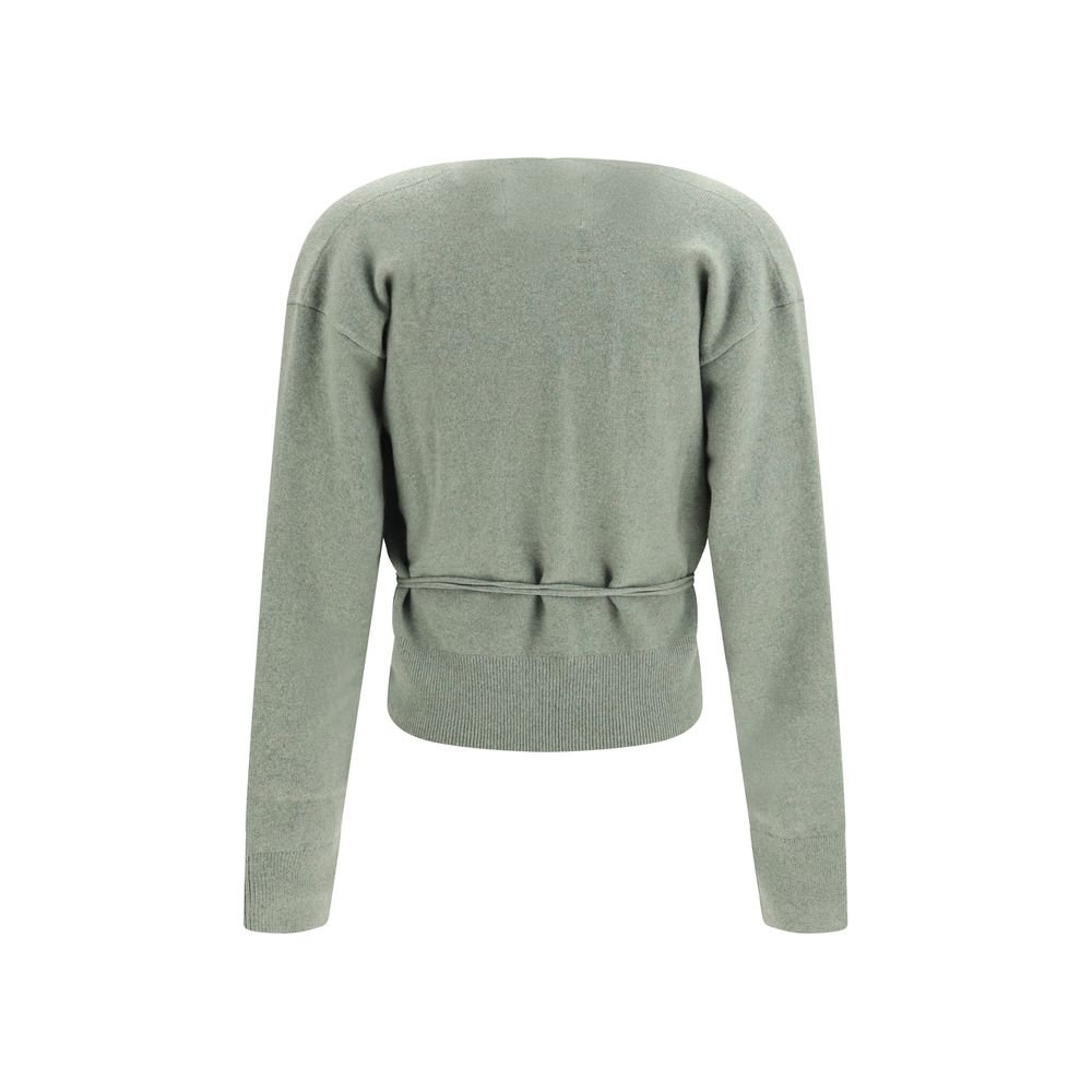 Bicolor Cashmere Cardigan
