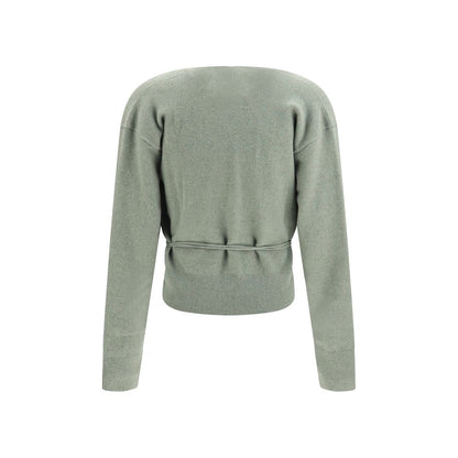 Bicolor Cashmere Cardigan