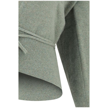 Bicolor Cashmere Cardigan