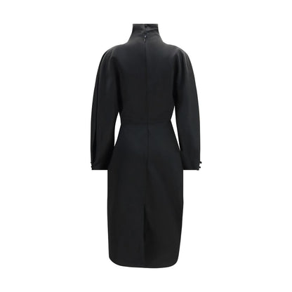 Black Acetate Cocktail Dress