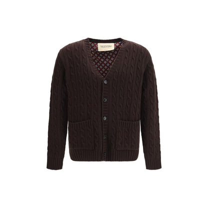 Brown Wool Oves Aries Cardigan