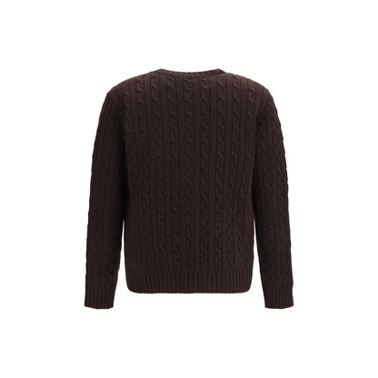 Brown Wool Oves Aries Cardigan
