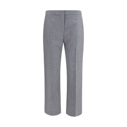 Gray Wool Oves Aries Casual Pants