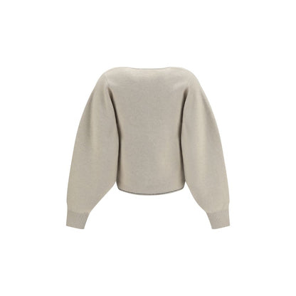 Beige Wool Oves Aries Cardigan