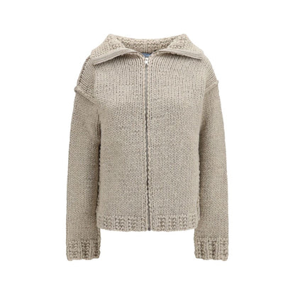 Gray Wool Oves Aries Cardigan