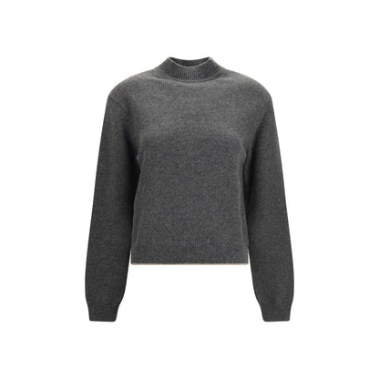 Gray Cashmere Sweatshirt
