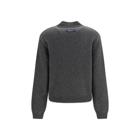 Gray Cashmere Sweatshirt